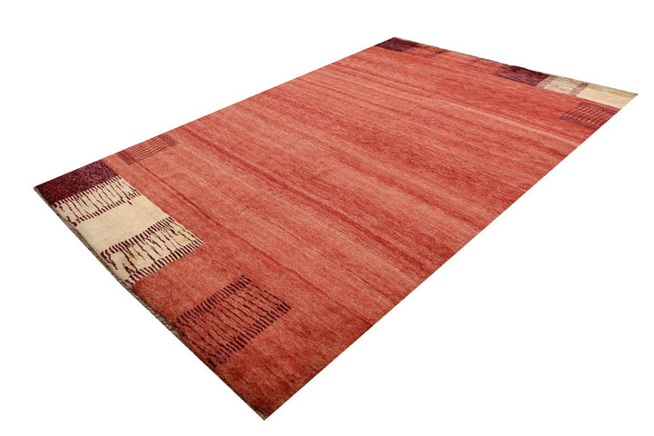 Brown Gabbeh 6' 1 x 9' 5 - No. 48688 - ALRUG Rug Store
