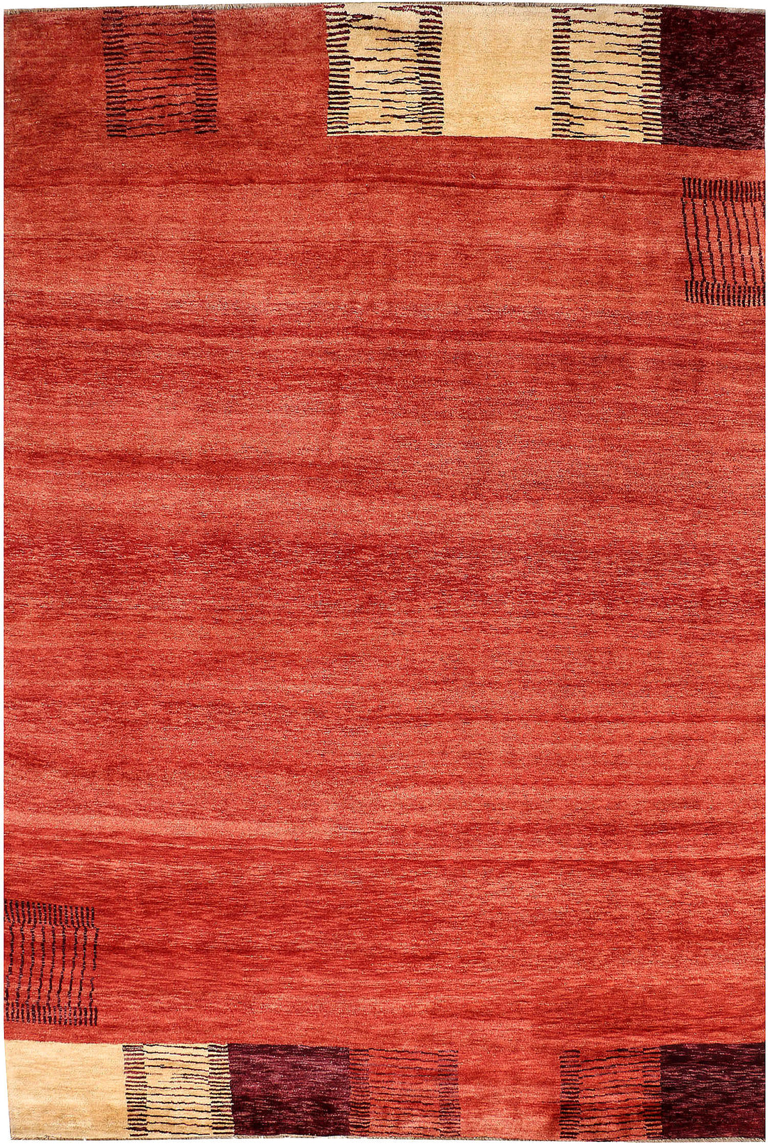 Brown Gabbeh 6' 1 x 9' 5 - No. 48688 - ALRUG Rug Store