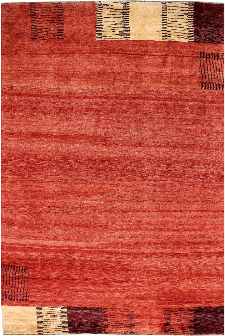 Brown Gabbeh 6' 1 x 9' 5 - No. 48688 - ALRUG Rug Store