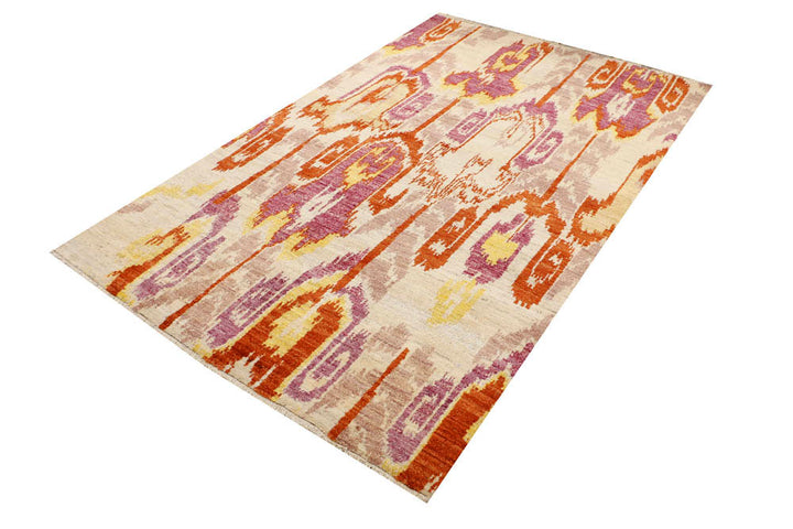 Multi Colored Gabbeh 4' 11 x 7' 9 - No. 48692 - ALRUG Rug Store