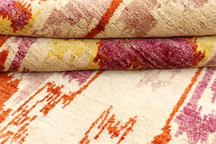 Multi Colored Gabbeh 4' 11 x 7' 9 - No. 48692 - ALRUG Rug Store