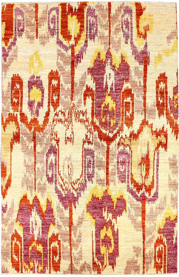 Multi Colored Gabbeh 4' 11 x 7' 9 - No. 48692 - ALRUG Rug Store