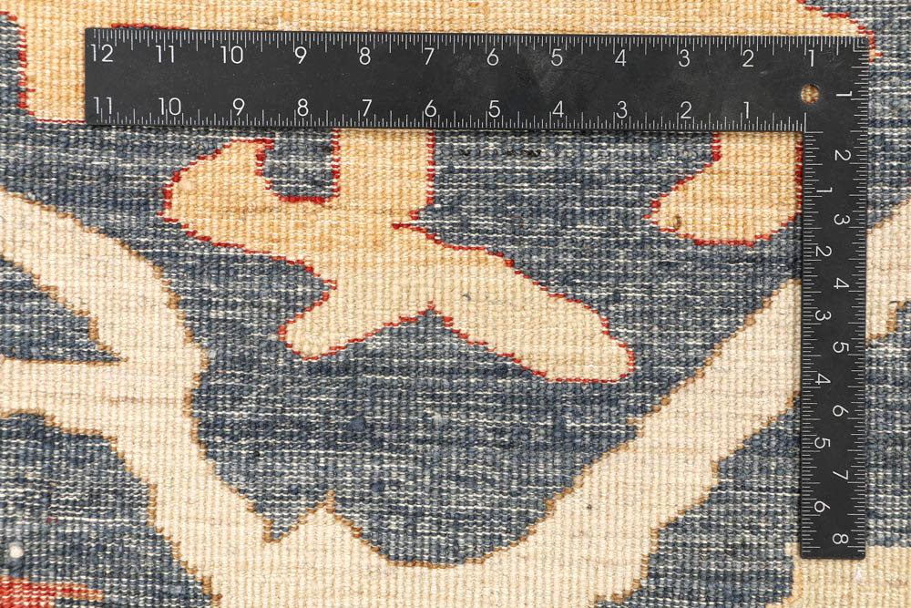 Light Slate Grey Ikat 5' x 7' 1 - No. 48693 - ALRUG Rug Store