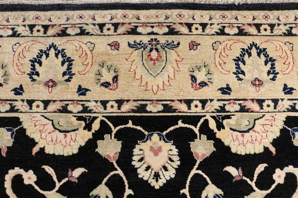 Black Ziegler 9' 10 x 13' 11 - No. 48707 - ALRUG Rug Store