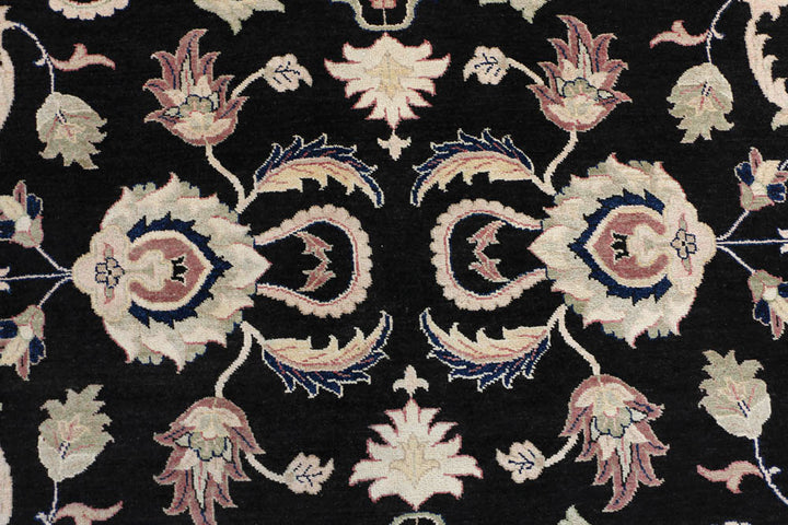 Black Ziegler 9' 10 x 13' 11 - No. 48707 - ALRUG Rug Store