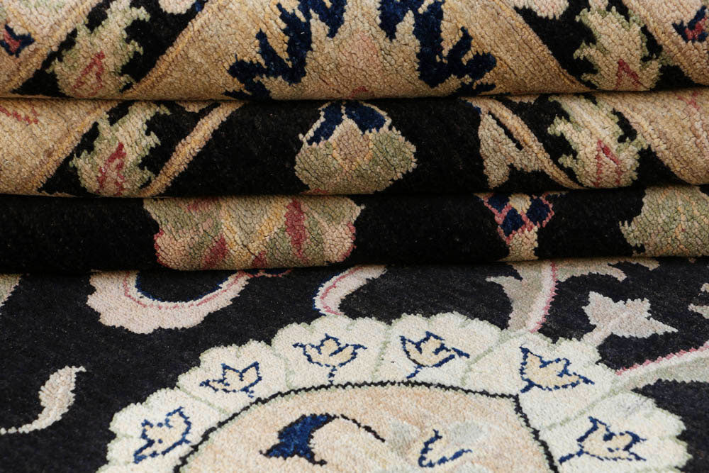 Black Ziegler 9' 10 x 13' 11 - No. 48707 - ALRUG Rug Store