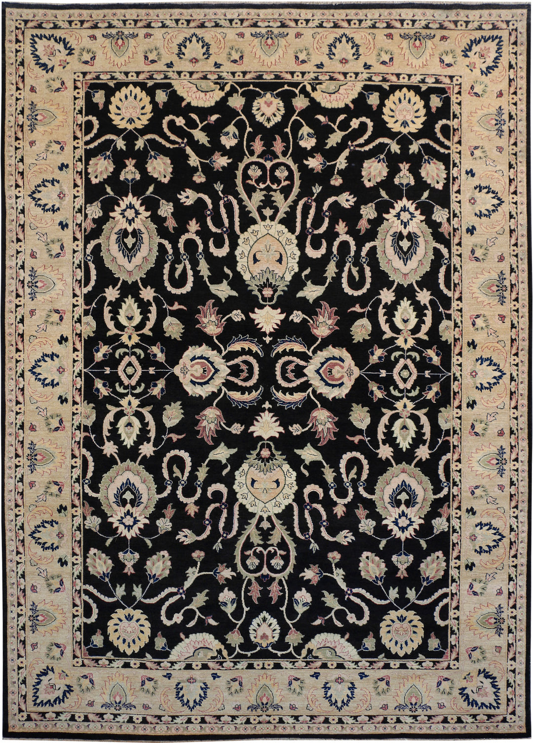 Black Ziegler 9' 10 x 13' 11 - No. 48707 - ALRUG Rug Store