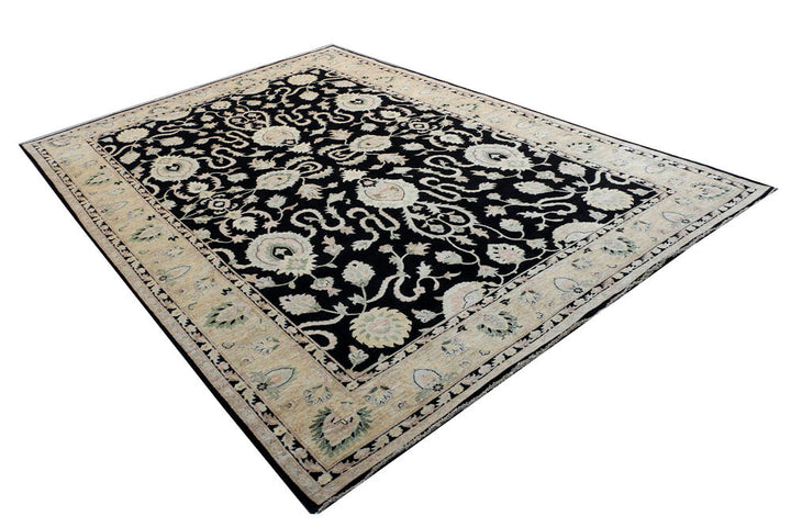 Black Ziegler 9' 10 x 14' - No. 48709 - ALRUG Rug Store
