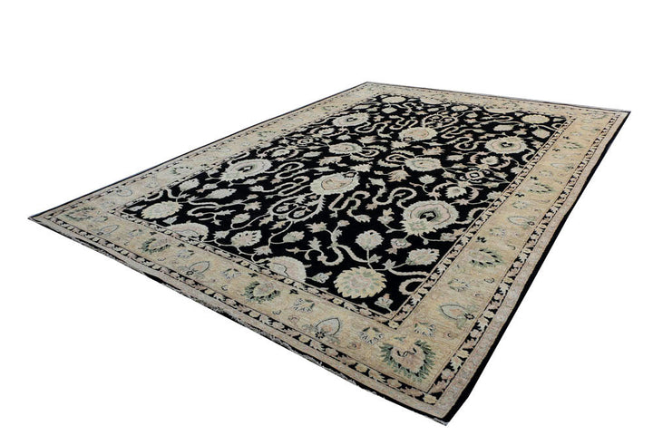 Black Ziegler 9' 10 x 14' - No. 48709 - ALRUG Rug Store