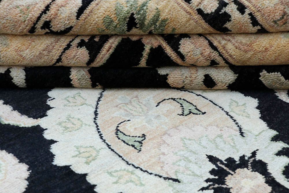 Black Ziegler 9' 10 x 14' - No. 48709 - ALRUG Rug Store