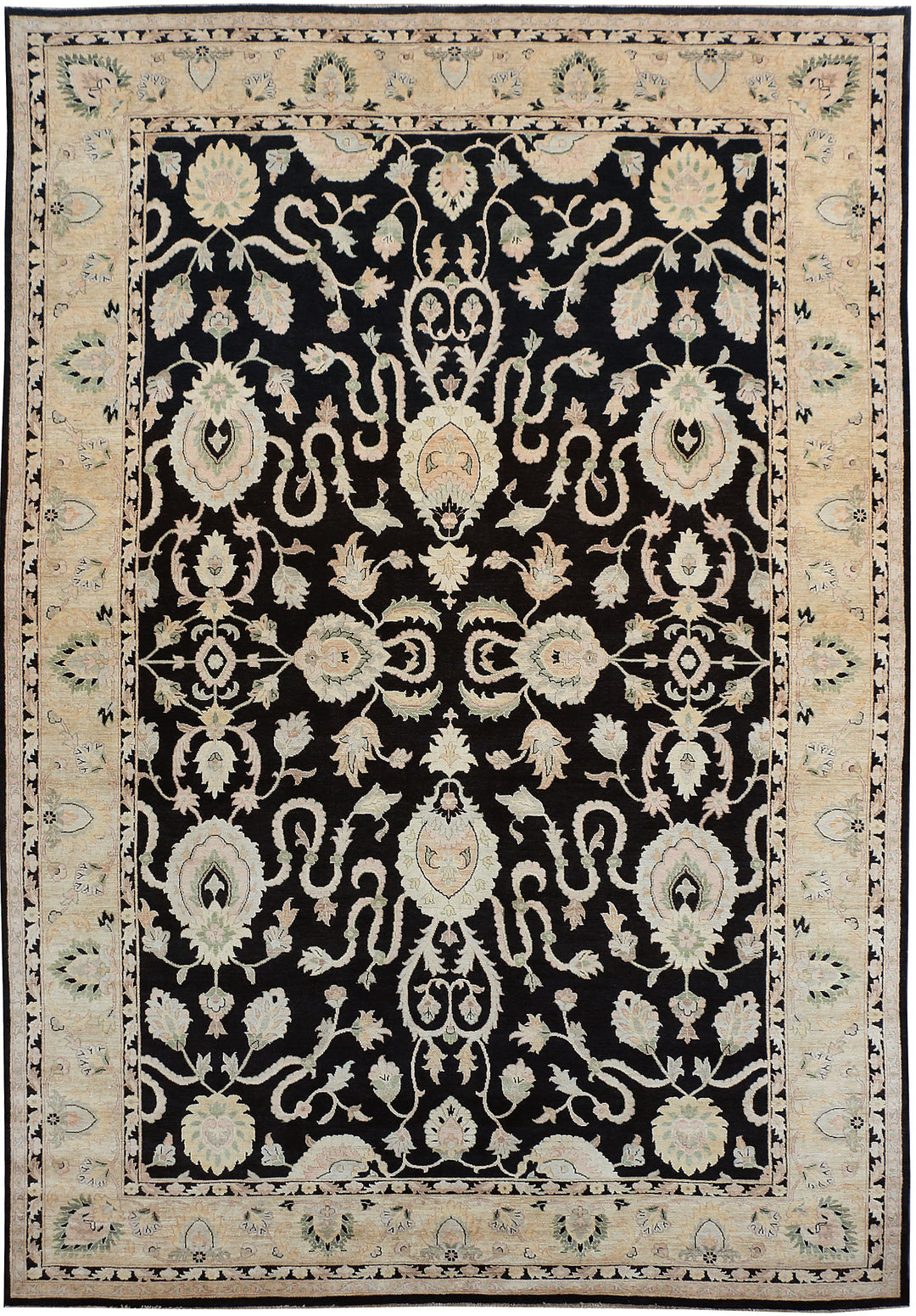Black Ziegler 9' 10 x 14' - No. 48709 - ALRUG Rug Store