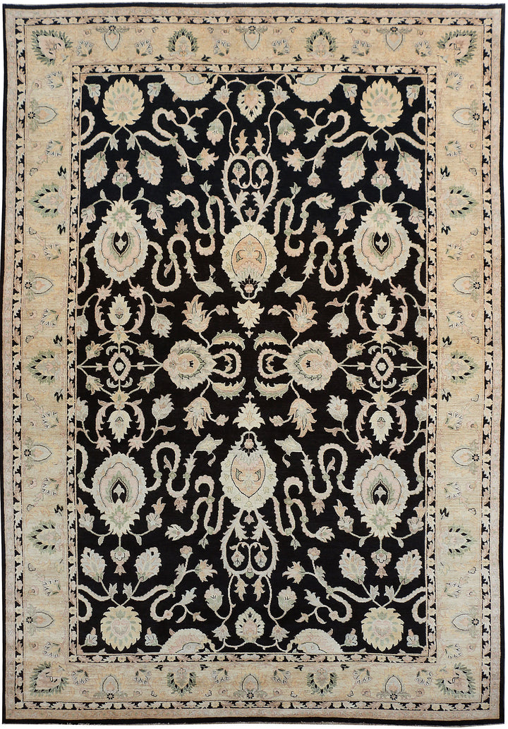 Black Ziegler 9' 10 x 14' - No. 48709 - ALRUG Rug Store
