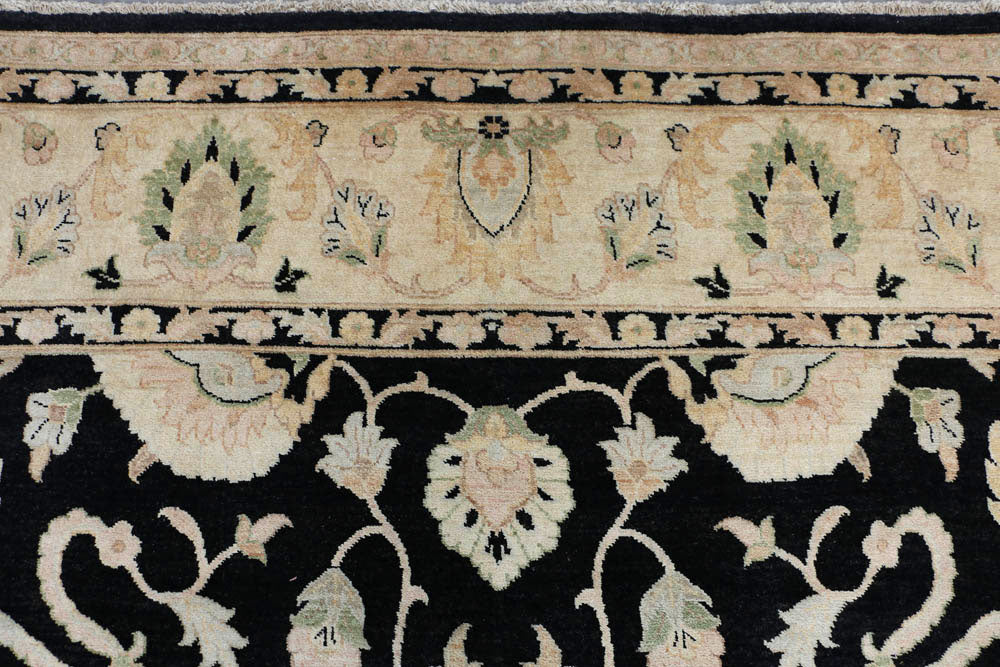 Black Ziegler 9' 10 x 14' 2 - No. 48710 - ALRUG Rug Store
