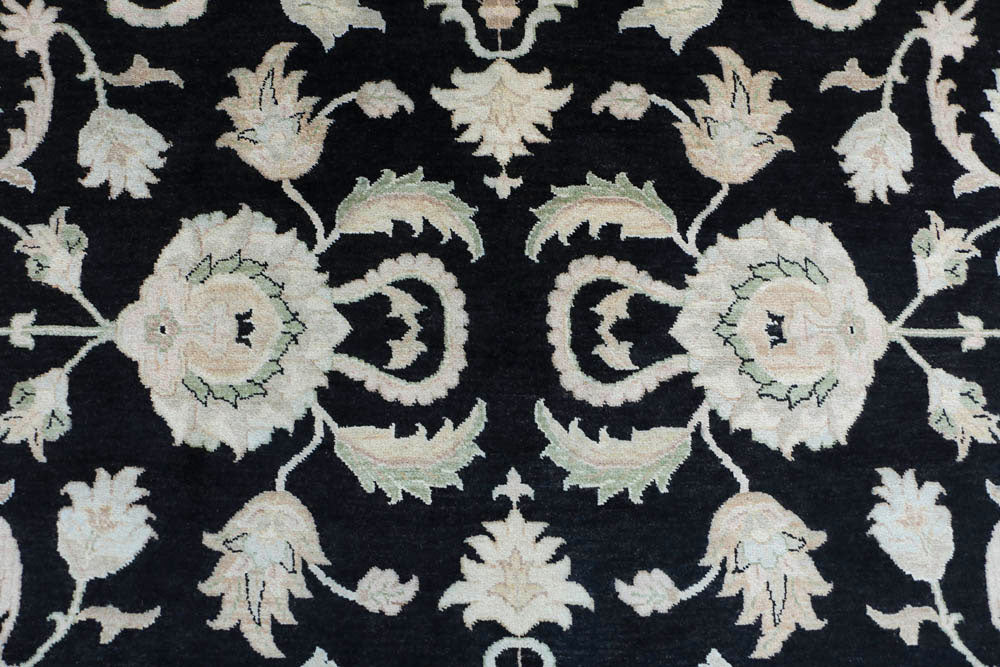 Black Ziegler 9' 10 x 14' 2 - No. 48710 - ALRUG Rug Store