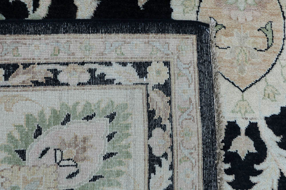 Black Ziegler 9' 10 x 14' 2 - No. 48710 - ALRUG Rug Store