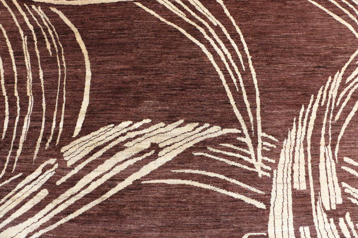 Saddle Brown Gabbeh 8' 6 x 11' 7 - No. 48714 - ALRUG Rug Store