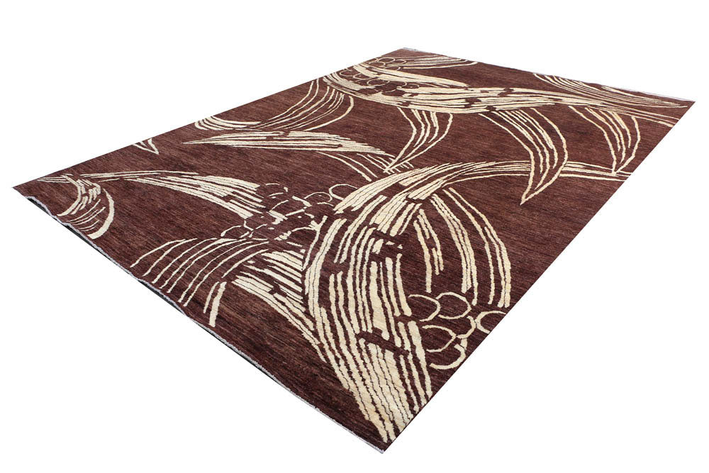 Saddle Brown Gabbeh 8' 6 x 11' 7 - No. 48714 - ALRUG Rug Store