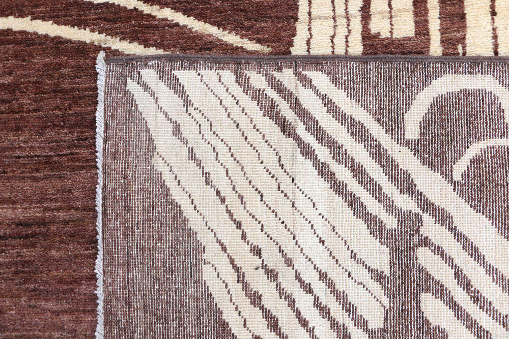 Saddle Brown Gabbeh 8' 6 x 11' 7 - No. 48714 - ALRUG Rug Store