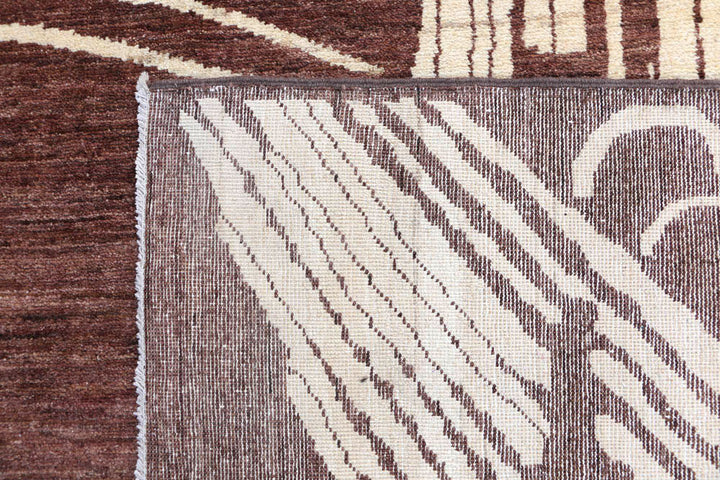 Saddle Brown Gabbeh 8' 6 x 11' 7 - No. 48714 - ALRUG Rug Store