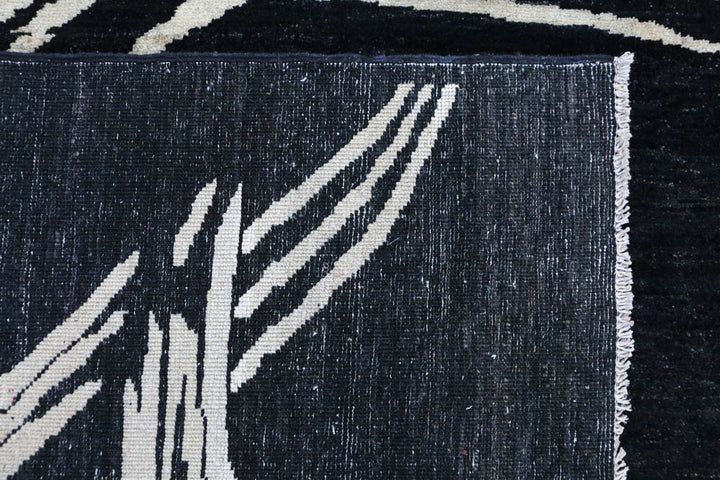 Black Gabbeh 9' 10 x 13' - No. 48717 - ALRUG Rug Store