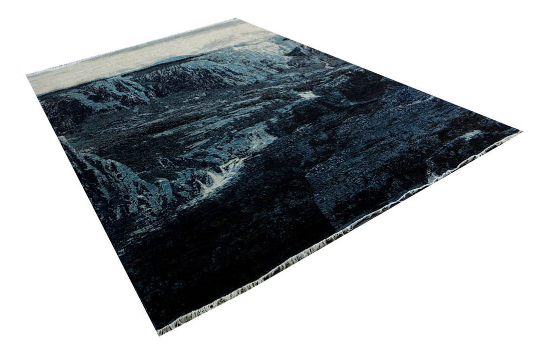 Multi Colored Abstract 9' 11 x 14' 1 - No. 48718 - ALRUG Rug Store