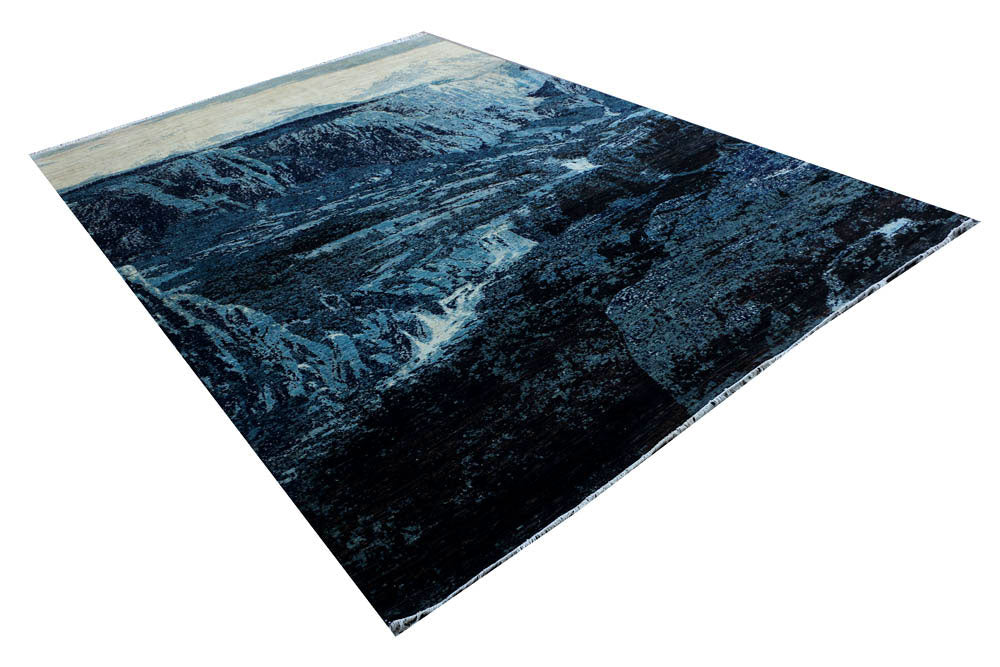 Multi Colored Designer 9' 11 x 13' 11 - No. 48719 - ALRUG Rug Store