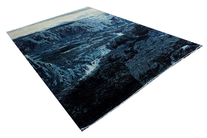 Multi Colored Designer 9' 11 x 13' 11 - No. 48719 - ALRUG Rug Store