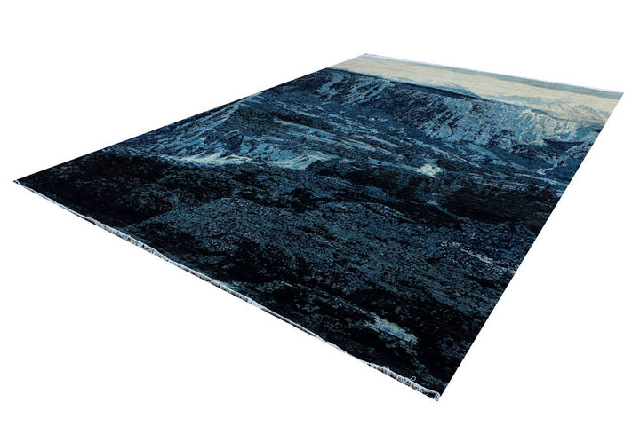 Multi Colored Designer 9' 11 x 13' 11 - No. 48719 - ALRUG Rug Store