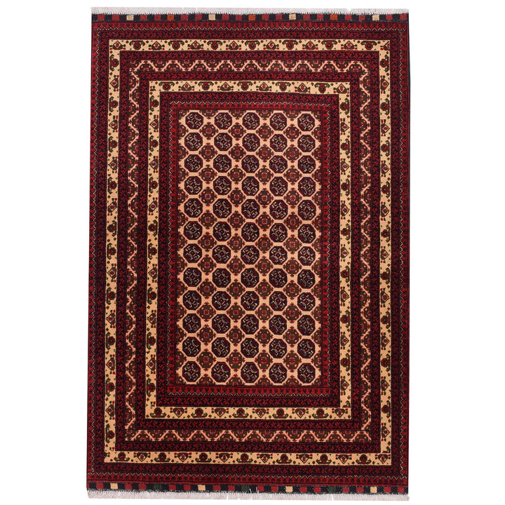 Khoja Roshnai Rug 3' 3" x 4' 8" - No. AL64152