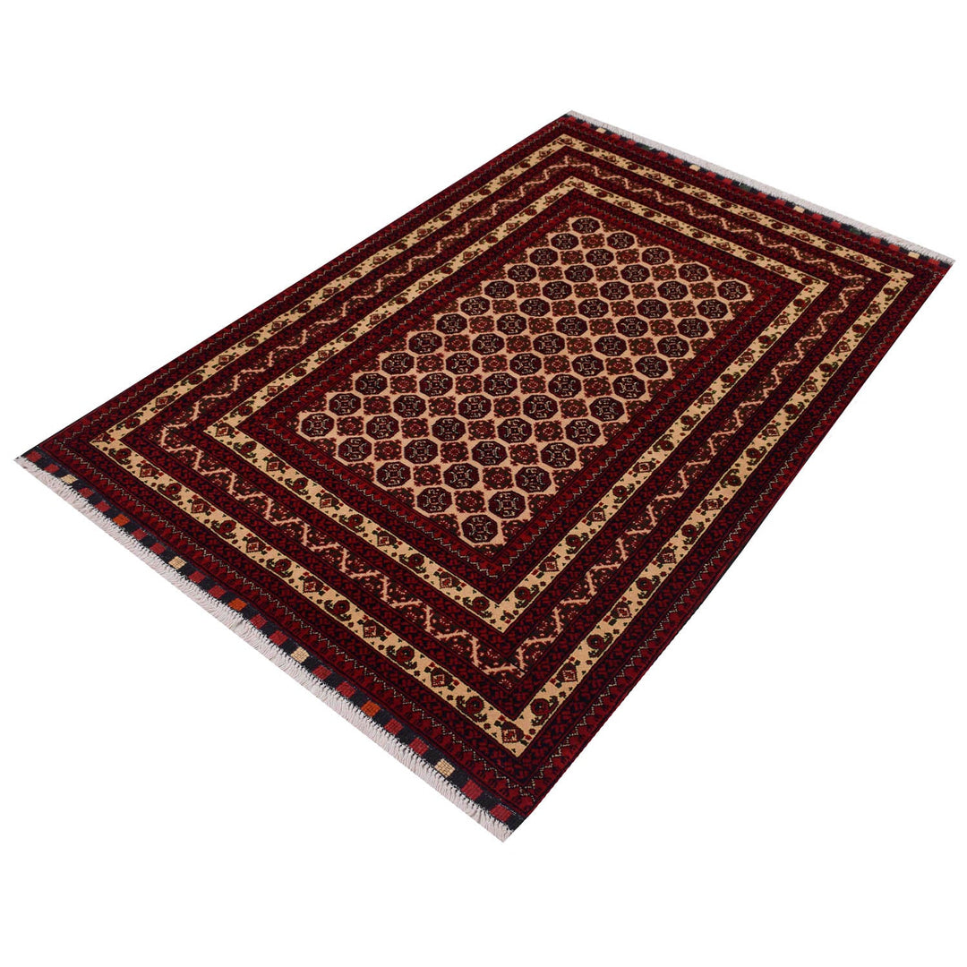 Khoja Roshnai Rug 3' 3" x 4' 8" - No. AL64152