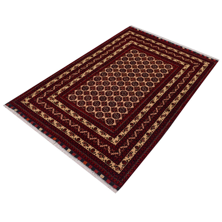 Khoja Roshnai Rug 3' 3" x 4' 8" - No. AL64152