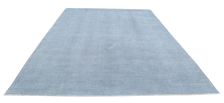 Hand Knotted Overdye Wool Rug 9' 0" x 12' 3" - No. AT47139