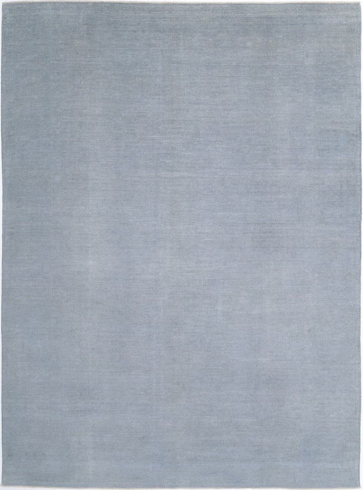 Hand Knotted Overdye Wool Rug 9' 0" x 12' 3" - No. AT47139