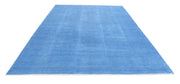 Hand Knotted Overdye Wool Rug 8' 10" x 12' 1" - No. AT35195
