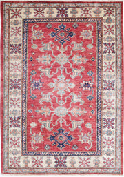 Hand Knotted Royal Kazak Wool Rug 2' 10" x 4' 0" - No. AT99829