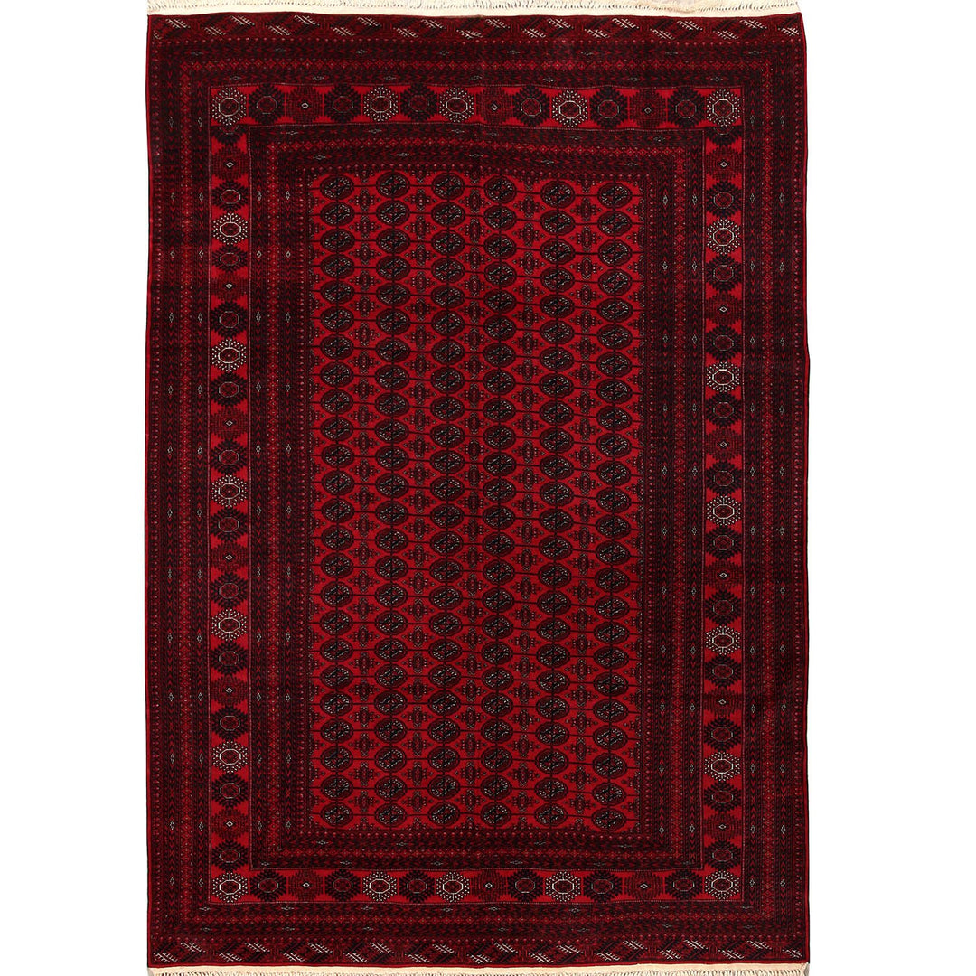 Bokhara Rug 6' 7 x 9' 5 (ft) - No. AL73290 - ALRUG Rug Store