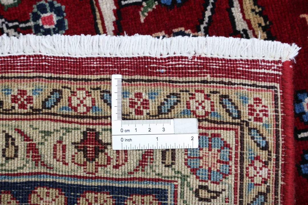 Hand Knotted Persian Tabriz Wool Rug 6' 7" x 9' 11" - No. AT23562