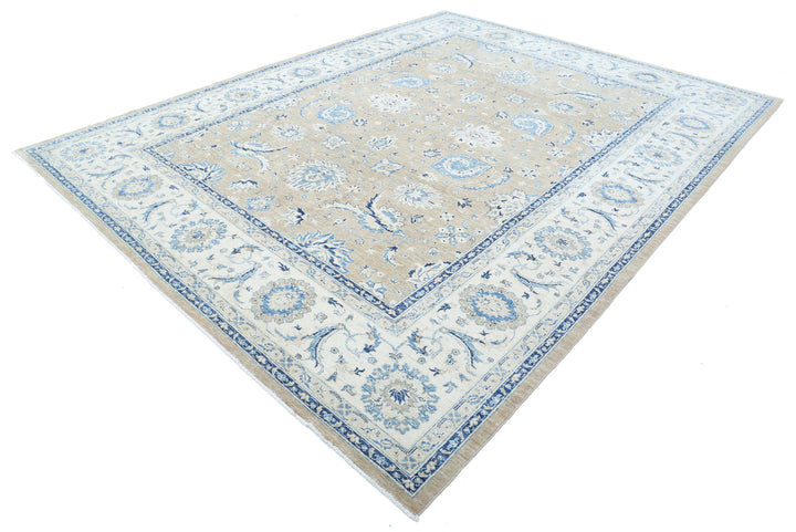 Hand Knotted Serenity Wool Rug 9' 2" x 11' 8" - No. AT86377