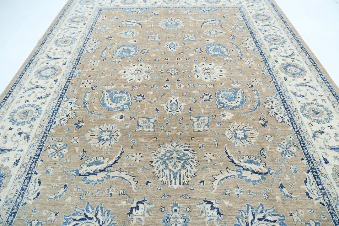 Hand Knotted Serenity Wool Rug 9' 2" x 11' 8" - No. AT86377