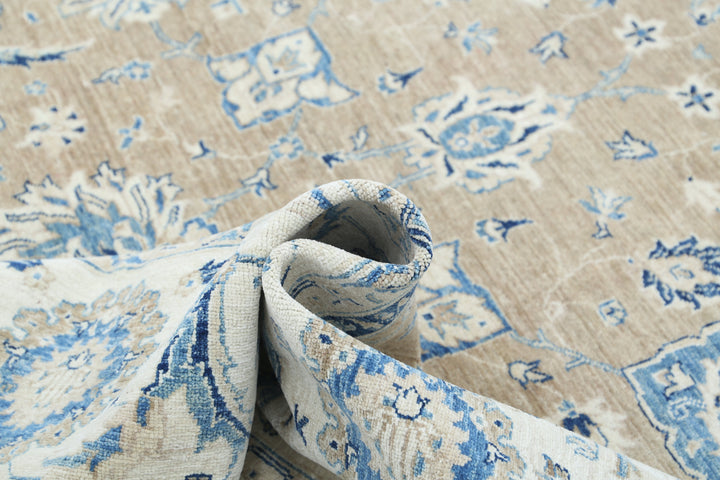 Hand Knotted Serenity Wool Rug 9' 2" x 11' 8" - No. AT86377