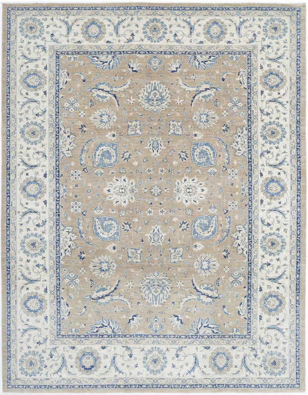 Hand Knotted Serenity Wool Rug 9' 2" x 11' 8" - No. AT86377