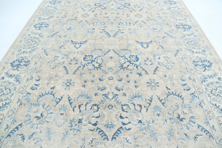 Hand Knotted Serenity Wool Rug 8' 10" x 11' 10" - No. AT53177