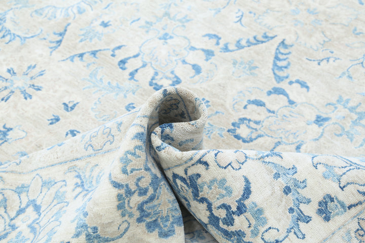 Hand Knotted Serenity Wool Rug 8' 10" x 11' 10" - No. AT53177