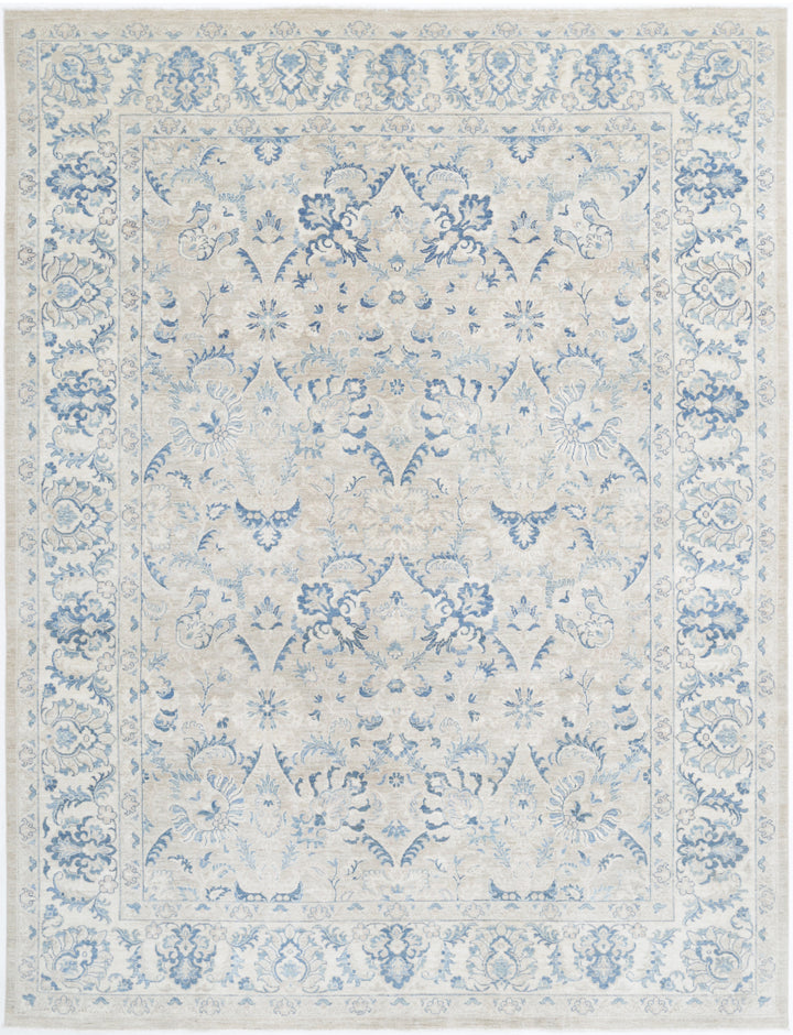 Hand Knotted Serenity Wool Rug 8' 10" x 11' 10" - No. AT53177