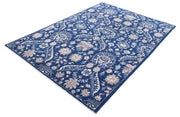 Hand Knotted Artemix Wool Rug 5' 4" x 7' 6" - No. AT58618