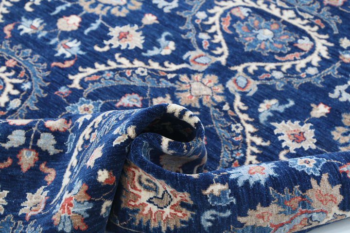 Hand Knotted Artemix Wool Rug 5' 4" x 7' 6" - No. AT58618