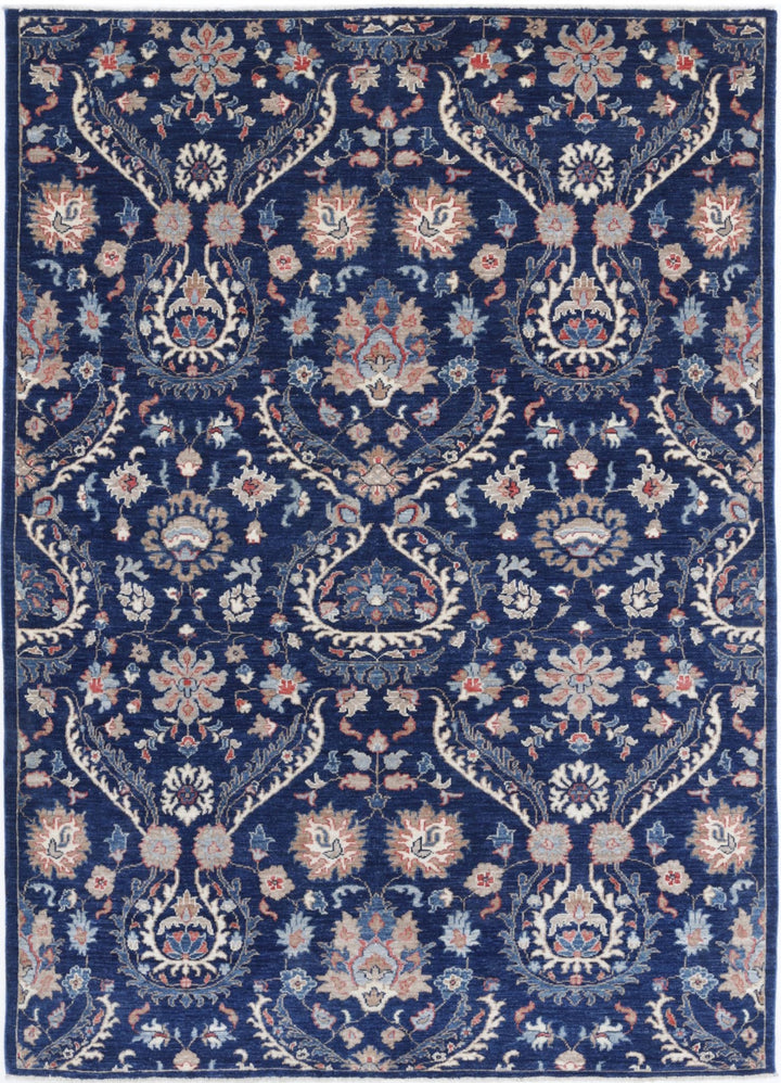 Hand Knotted Artemix Wool Rug 5' 4" x 7' 6" - No. AT58618