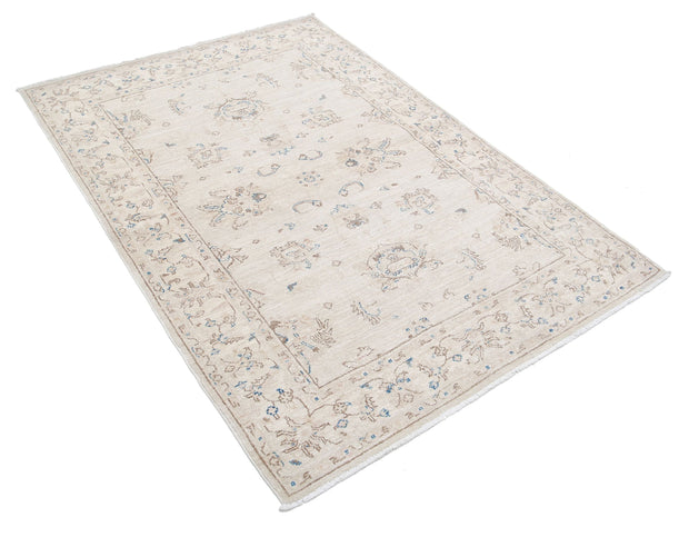 Hand Knotted Serenity Wool Rug 3' 10" x 5' 9" - No. AT37662