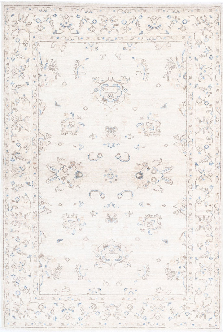 Hand Knotted Serenity Wool Rug 3' 10" x 5' 9" - No. AT37662