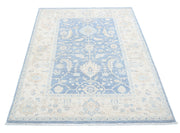 Hand Knotted Serenity Wool Rug 4' 2" x 5' 9" - No. AT27797